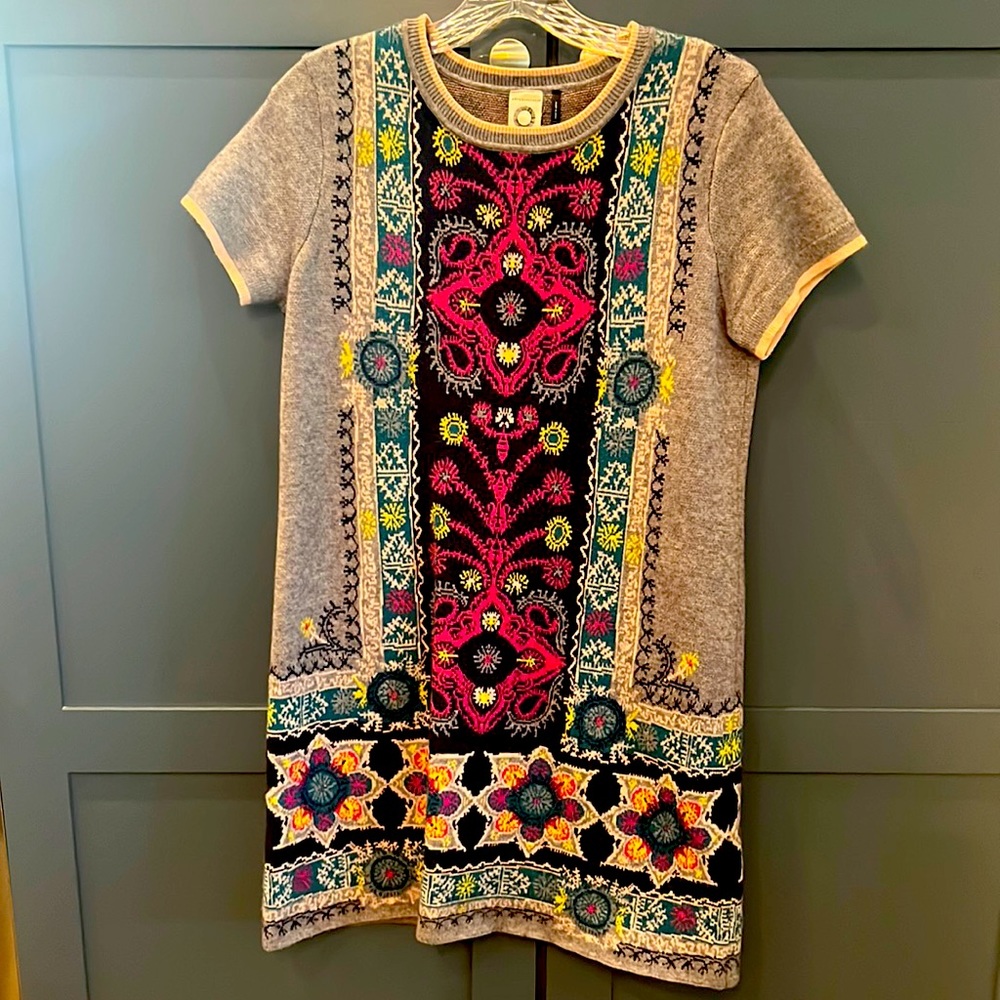 Anthropologie winter dress